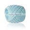 Raffia Paper Jewelry Ribbon Cord Skyblue 0.2mm, 4.0mm-8.0mm, 2 Rolls (Approx 20 M/Roll)