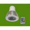 9w RGB led spot light with IR remote controller