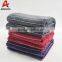 100 polyester warm stripe yarn dyed flannel fleece blanket