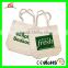 E151 Most Popular Green Printing Cotton Bag