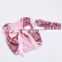 Simple Design Pure Color Sequins Open Chest Vest Fasten Ribbon Baby With Headband