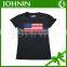 Customized high quality 100% cotton cheap price shirt american flag