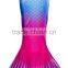 Toddlers' Shinny Mermaid Tail skirt Mermaid costume