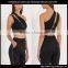 Hot selling products 2015 women's fashion crop top balck crop top for women