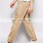 Nice Quality Professional Men Casual Pants 100% Cotton Side Pockets Tan Slim Fit Chinos