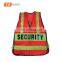 Top selling roadway worker wearing safety waistcoat for traffic protection