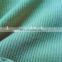 Winfar high quality hot sale 100 polyester spandex dyed rib 2x2 ribbed knitted fabric