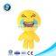 Funny Stuffing Toy Soft Emoji Face Wholesale Kid Toy Custom Size And Clothes Promotion Emoji Pillow
