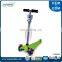 New Arrival children electric LED flash scooter toys with music