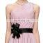 Grace Karin Ladies One shoulder Light Pink Chiffon Bridesmaid Dress CL6016-1#