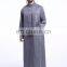 High quality cotton fabric arabic thobes long men Islamic thobe,latest design men's abaya