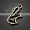 wholesale animal bird swan shape pendant alloy pendant jewelry accessories