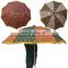 Indian Big Garden Umbrella Patio Colorful Embroidery Home decor Art Parasol Vintage Decor Garden Umbrella Ethnic Handmade work