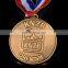 OEM cheap price customzied antique copper plated 2D medal