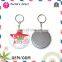 Attractive Metal Charms tinplate Key Chain for travelling Souvenirs