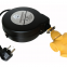 extension power cord retractable cable reel with plug and socket