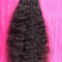 Long Lasting 10inch Clip In Hair Extension Brazilian Cuticle Virgin Kinky Straight
