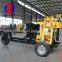 XYX-200 wheeled hydraulic water well drilling rig/trailer-mounted water drilling rig