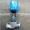 Electric Angle single seat control valve on sale