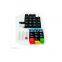 High Quality Foodgrade Custom 50 Shore A Various Silicone Rubber Keypad With Spray Wear-Resistant Hand Ink
