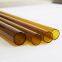 Wholesaler high temperature think-walled amber glass tubes