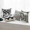 living room series custom plain cotton throw pillow cover