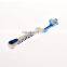 Professional Pet Products Supplies Oem Custom Triple-tip Pet Toothbrush Three Headed Cat Dog Toothbrush