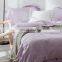 Amazon Hot Sales Home Luxury Bed Sheet Cotton/Microfiber Green Purple Bed Set