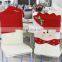 Christmas Kitchen Chair Slip Covers Featuring Mr & Mrs Santa Claus for Kitchen Dining Room chair cover (Set of 2)