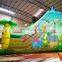 Absorbing Inflatable rubber tree Slide  Inflatable water  rubber tree Slide for commercial use