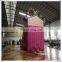 Fashionable promotional giant inflatable water slide with pool, water game for adult