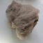 Natural  Brown Gray Color 100% Mink Hair Animal Fiber