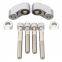Cafe Racer Motorcycle Chrome Front Turn Signal Relocation Kits Mount Bracket  For Harley Sportster