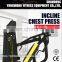 Top quality professional YW-1729 fitness equipment incline chest press