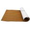 marine sheet prices Light brown+black stripe 6MM thick marine deck sheet decking mat