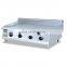 commercial kitchen gas griddle / flat plate gas griddle