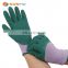 Safety glove for work gloves construction T/C seamless knitted liner with crinkle latex coated on palm and finger gloves