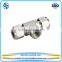 Double ferrule compression tube fitting, NPT BSPT female elbow pipe fitting