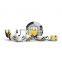 Modern Luxury Wholesale Yellow Dinner Plate Ceramic Porcelain Dinnerware Sets
