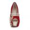 New style ladies high heel peep toe pumps platform diamond finish sandals shoes women wedding or party shoe
