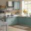 Factory price litght brown melamine kitchen cabinet design
