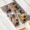 6 Pieces BPA free premium clear airtight container set organizer food containers plastic set storage box with labels