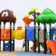 Beautiful Theme Park Mushroom Tree Green House Forest Kids Outdoor Playground Equipment Slides with Swing