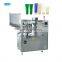 50-70 Tubes / min Cosmetics Cream Soft Tube Filling Sealing Machine