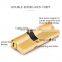 china supplier high quality home security cylinder door lock core with 2 piece key