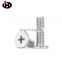 Hot Sale JINGHONG Stainless Steel Flat Head Machine Screw