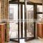 Aluminum alloy frame Hinged doors tempered glass Casement door patio French door for commercial