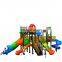Kids slide playing equipment climed playgrounds