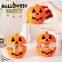 Pumpkin Skull Candy Buckets - Halloween Spooky Design for Trick or Treat