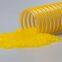 Conduit en plastique ondulé, tuyau en plastique orange, tube électrique, tube flexible en PVC, granulés composites en PVC